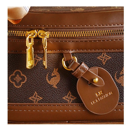 SJ Women's Hand Bag, Brown, L-271 - Image 3