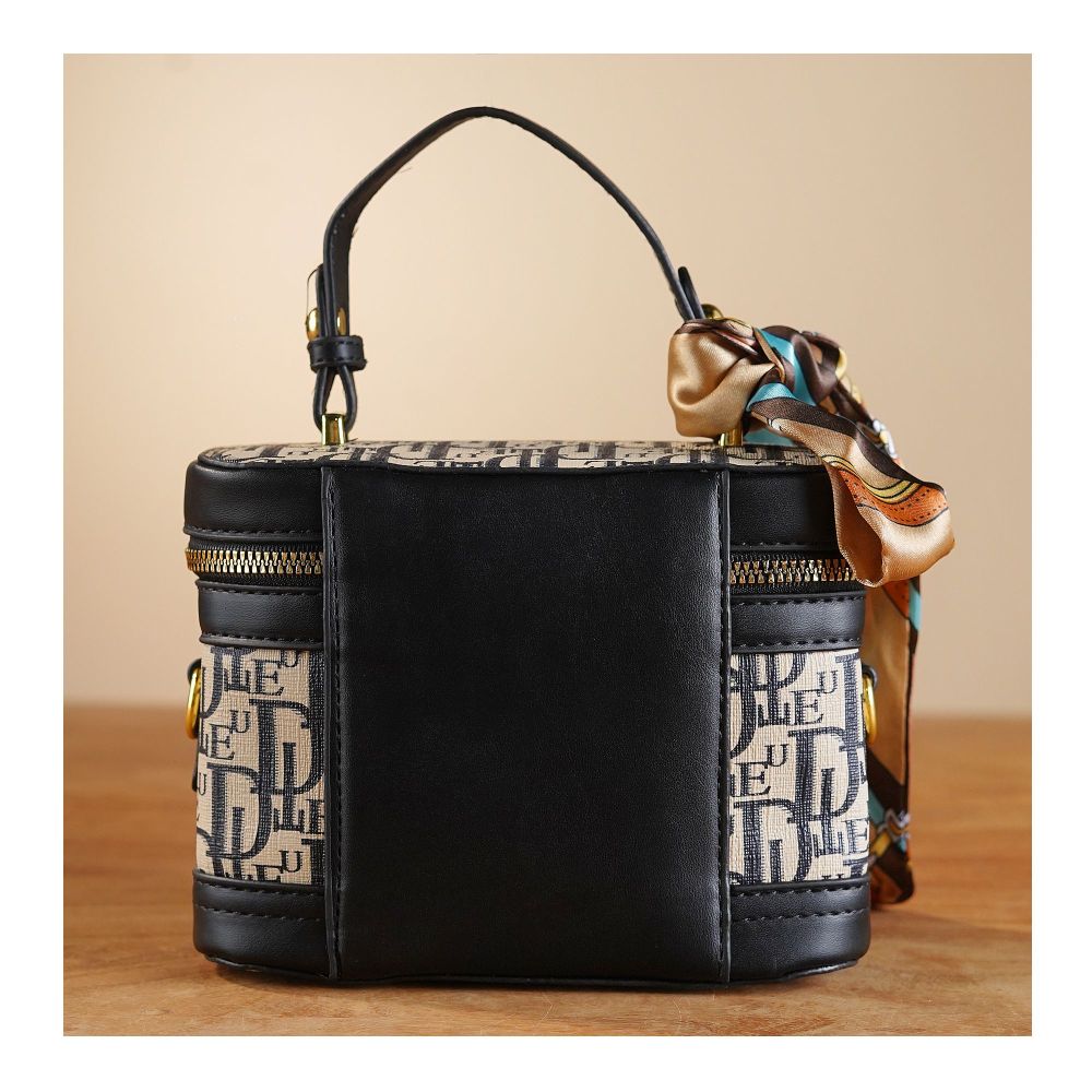 SJ Women's Hand Bag, Black, L-271 - Image 2