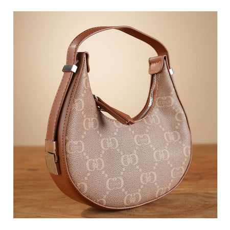 SJ Women's Hand Bag, Brown, U9062B - Image 2