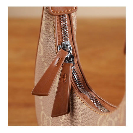 SJ Women's Hand Bag, Brown, U9062B - Image 3