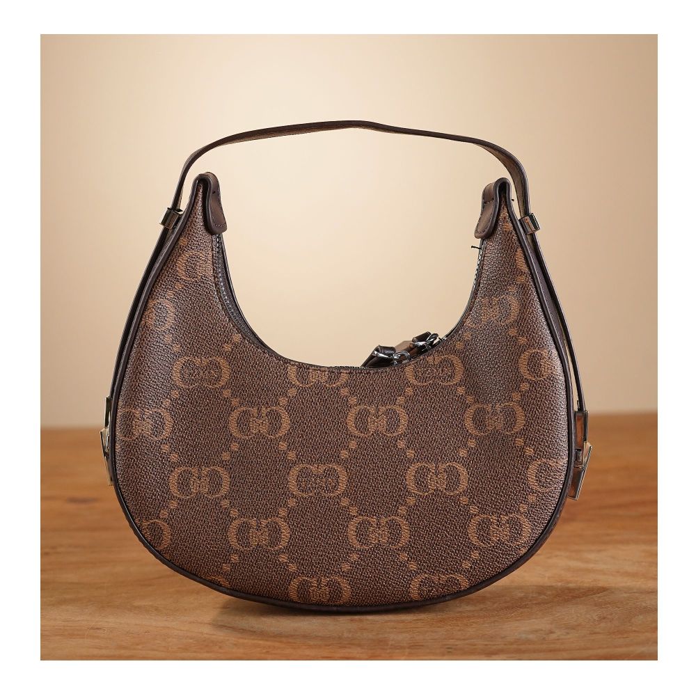 SJ Women's Hand Bag, Coffee, U9062B - Image 2