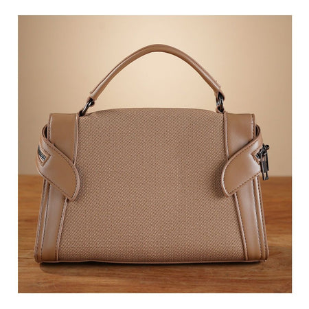 SJ Women's Hand Bag, Khakhi, AM2298PU - Image 2