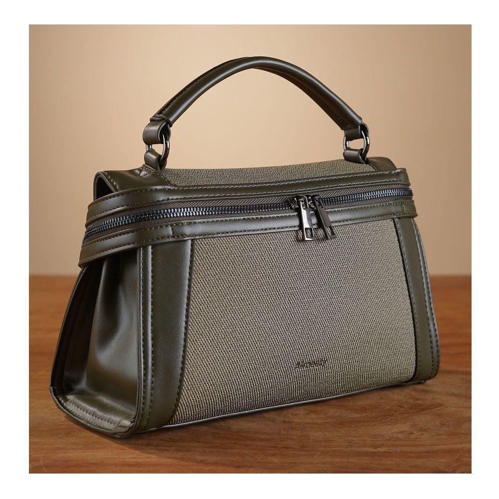 SJ Women's Hand Bag, Fatique, AM2298PU - Main Image