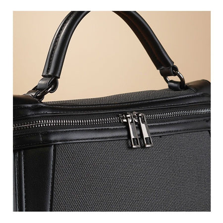 SJ Women's Hand Bag, Black, AM2298PU - Image 3