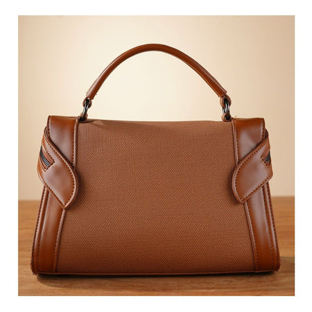 SJ Women's Hand Bag, Khakhi, 2 AM2298PU - Image 2