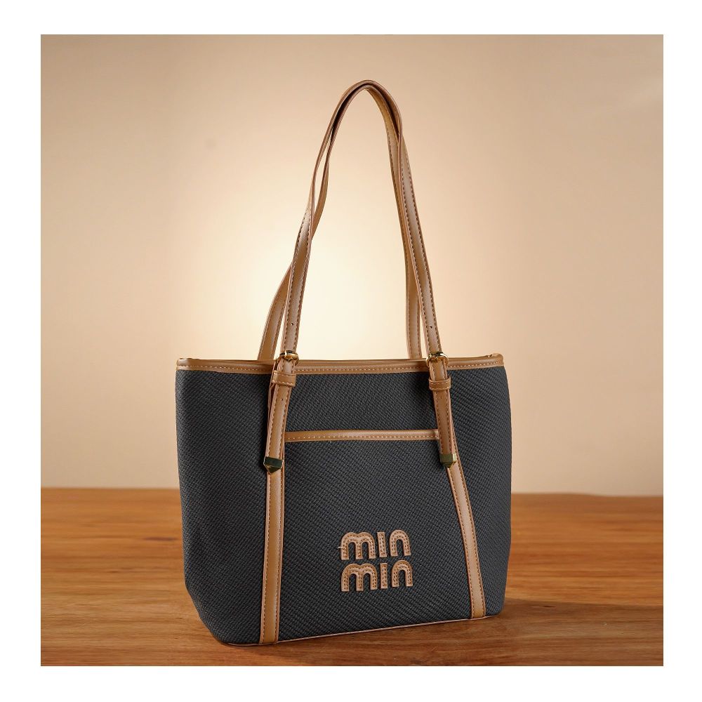 SJ Women's Hand Bag, Black, 2040S - Main Image