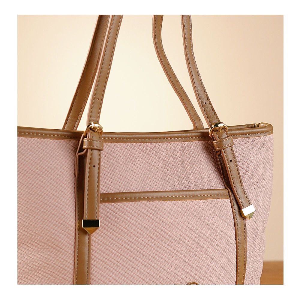 SJ Women's Hand Bag, Pink, 2040S - Image 3