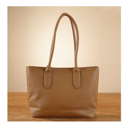SJ Women's Hand Bag, Coffee, 9048S - Image 2