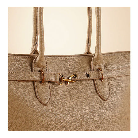SJ Women's Hand Bag, Apricot, 9048S - Image 3