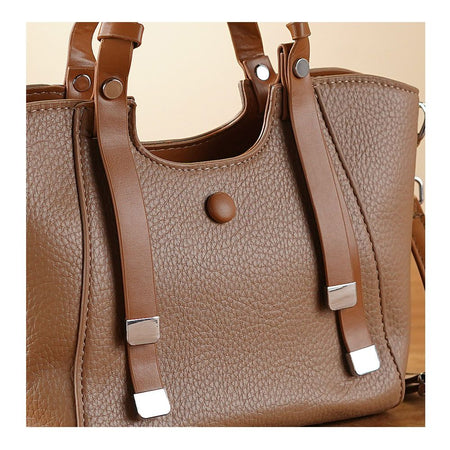 SJ Women's Hand Bag, Khakhi, 2078S - Image 3