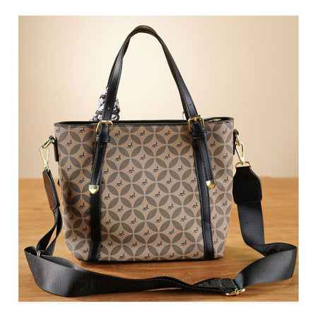 SJ Women's Hand Bag, Black, 8525S - Image 2