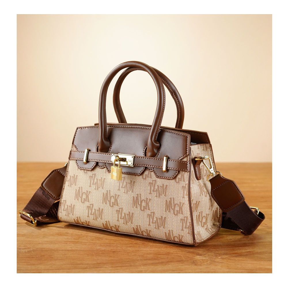 SJ Women's Hand Bag, Coffee, 8533S - Main Image
