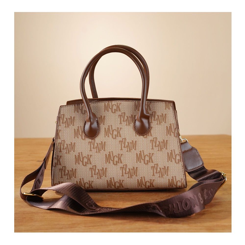 SJ Women's Hand Bag, Coffee, 8533S - Image 2