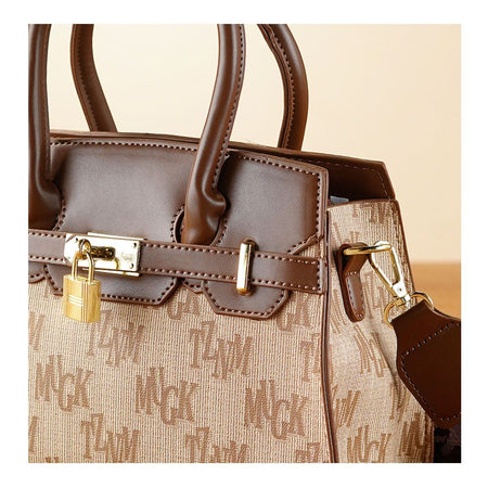 SJ Women's Hand Bag, Coffee, 8533S - Image 3