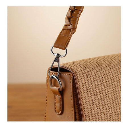 SJ Women's Hand Bag, Brown, 8802S - Image 3