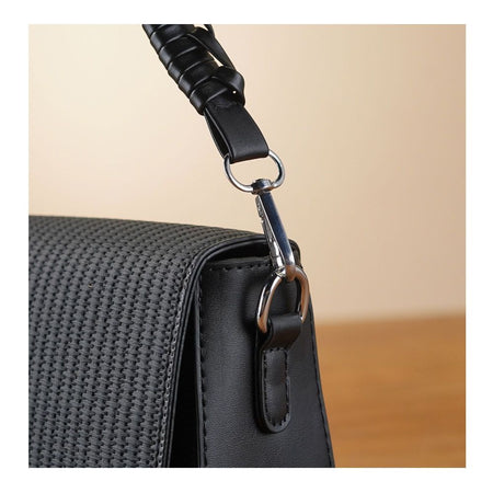 SJ Women's Hand Bag, Black, 8802S - Image 3