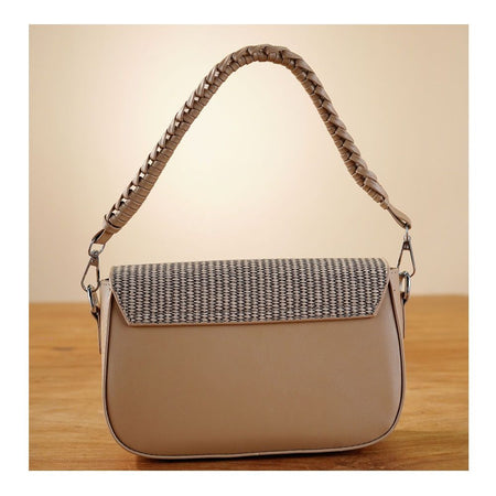 SJ Women's Hand Bag, Khakhi, 8802S - Image 2