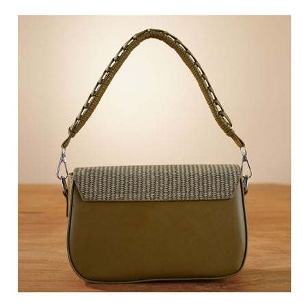 SJ Women's Hand Bag, Green, 8802S - Image 2