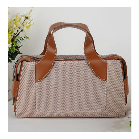 SJ Women's Hand Bag, Apricot, GL24106S - Image 2