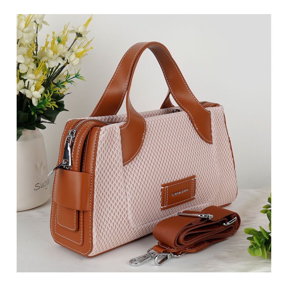 SJ Women's Hand Bag, Pink, GL24106S - Main Image