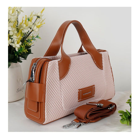 SJ Women's Hand Bag, Pink, GL24106S - Main Image