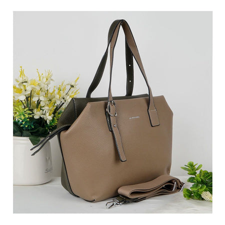 SJ Women's Hand Bag, Camel, GL23213S - Main Image