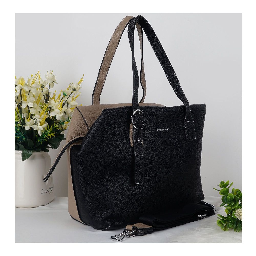 SJ Women's Hand Bag, Black, GL23213S - Main Image