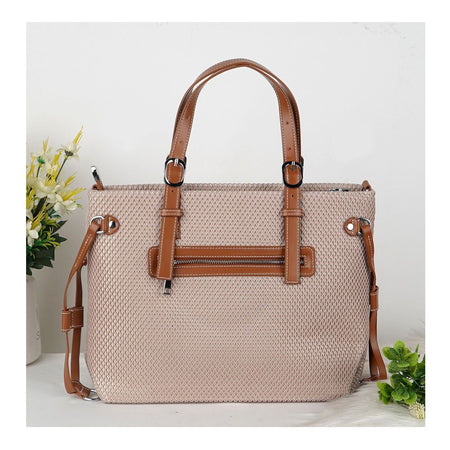 SJ Women's Hand Bag, Apricot, GL24105 - Image 2
