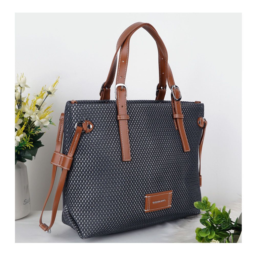 SJ Women's Hand Bag, Blue, GL24105 - Main Image
