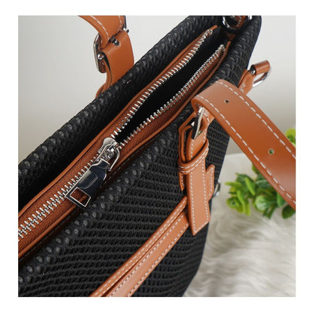 SJ Women's Hand Bag, Black, GL24105 - Image 3