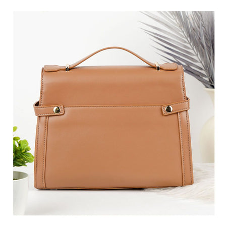 SJ Women's Hand Bag, Apricot, B835S - Image 3