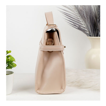 SJ Women's Hand Bag, Off White, B835S - Image 2