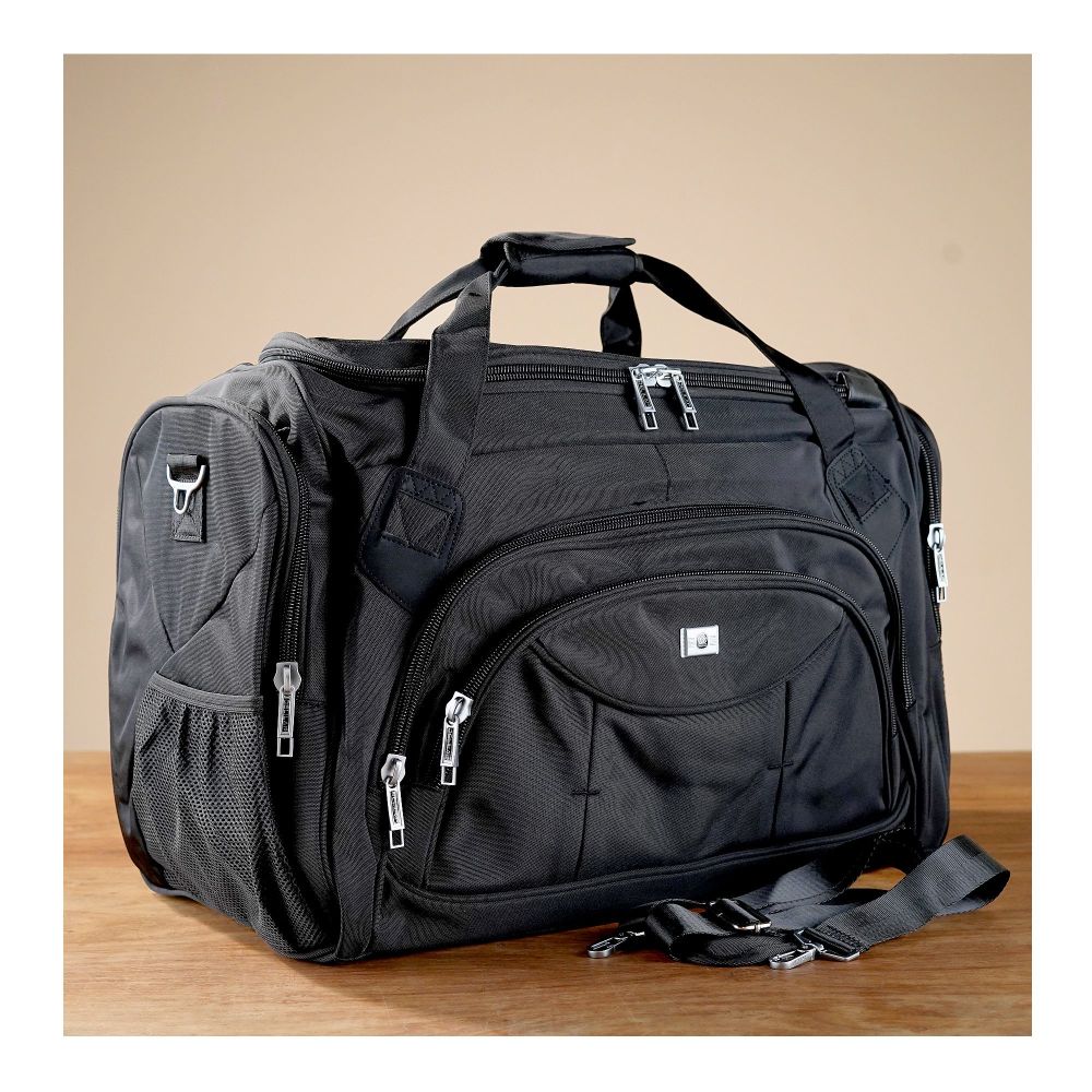 SJ Travelling Bag, Black, B150 - Main Image