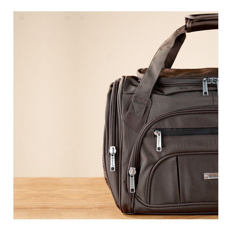 SJ Travelling Bag, Coffee, B92D - Image 3