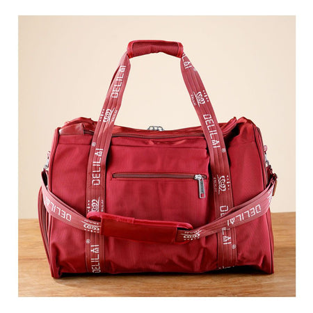 SJ Travelling Bag, Maroon, B89D - Image 2