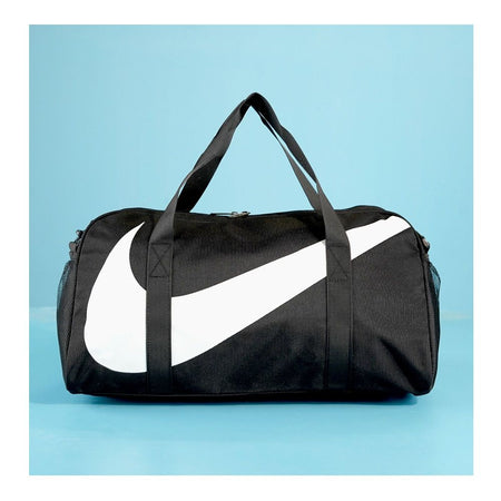 SJ Gym Bag, White Black, 8801T - Image 2