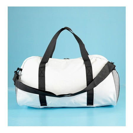 SJ Gym Bag, White, 8801T - Image 3
