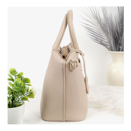 SJ Women's Hand Bag, Beige, 8300S - Image 2