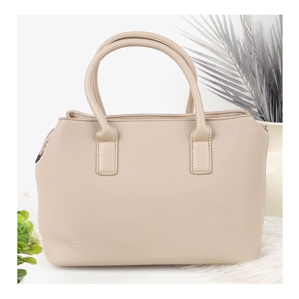 SJ Women's Hand Bag, Beige, 8300S - Image 3