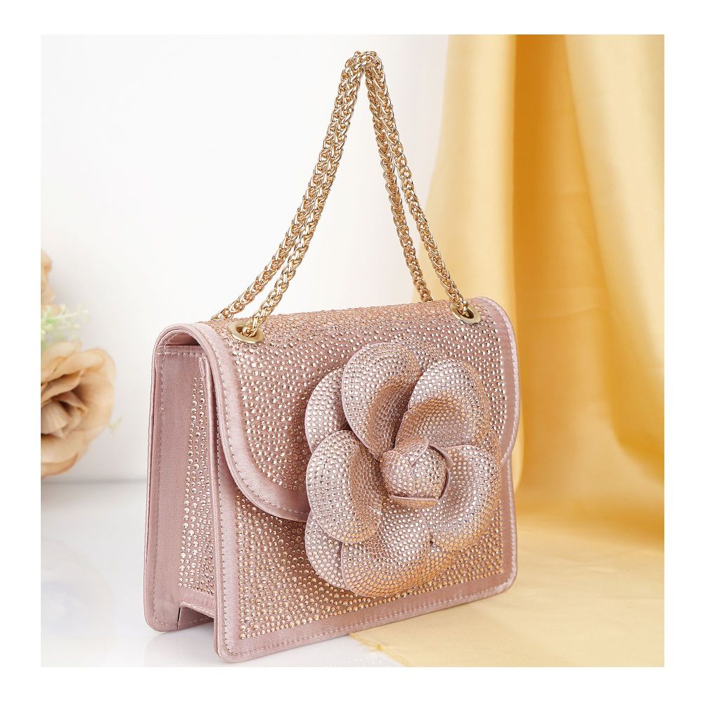 SJ Women's Bridal Clutch, Champagne, XS-500BC - Main Image