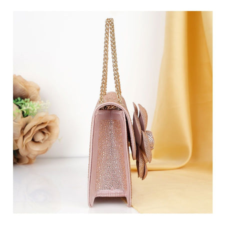 SJ Women's Bridal Clutch, Champagne, XS-500BC - Image 2