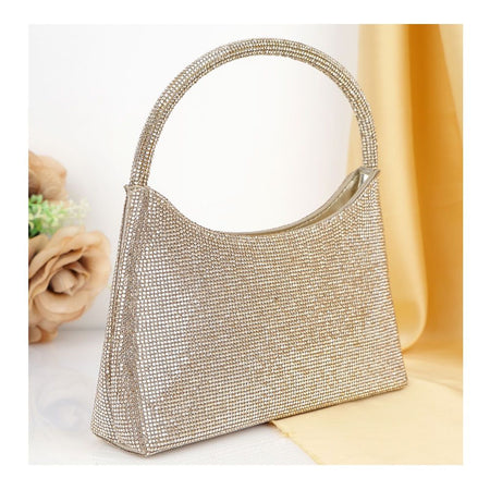 SJ Women's Bridal Clutch, Gold, 128SBC - Main Image