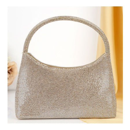 SJ Women's Bridal Clutch, Gold, 128SBC - Image 2