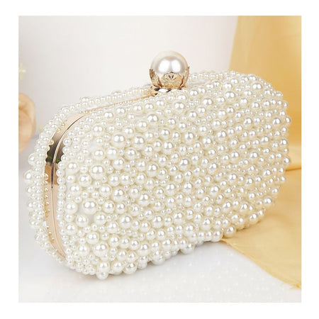 SJ Women's Hand Bag, Beige, OC-3885 - Main Image