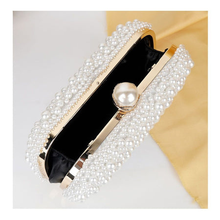 SJ Women's Hand Bag, White, OC-3885 - Image 3