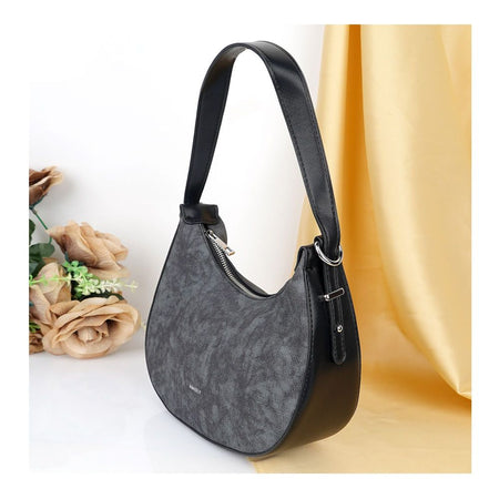 SJ Women's Hand Bag, Black, AM2282 - Main Image