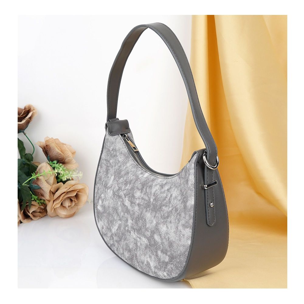 SJ Women's Hand Bag, Grey, AM2282 - Main Image