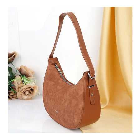SJ Women's Hand Bag, Tan, AM2282 - Main Image