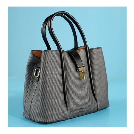 SJ Women's Hand Bag, Black, 18269S - Main Image