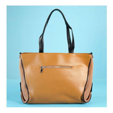 SJ Women's Hand Bag, Brown, GL24124S - Image 3
